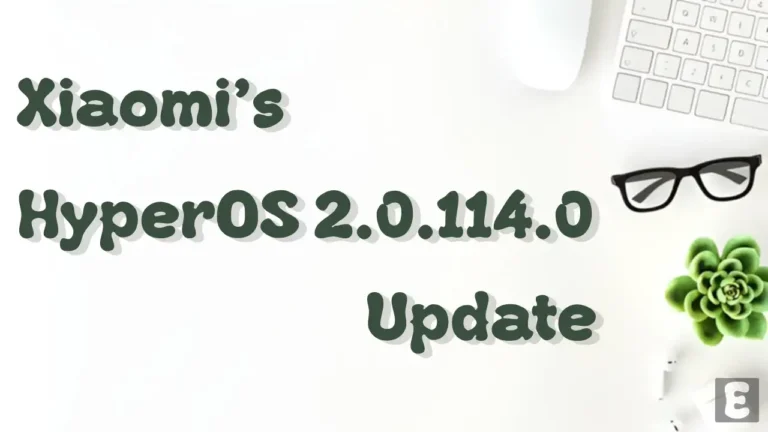 Xiaomi's HyperOS 2.0.114.0 Update Fixed Redmi Turbo 4 Pro Issues