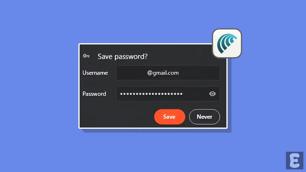 How to Stop Comet Browser from Asking to Save Passwords and Passkeys