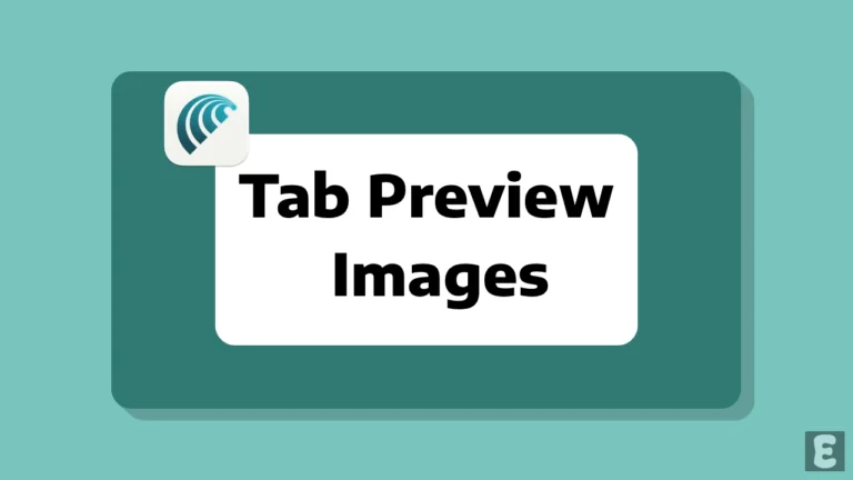 How to Stop Comet Browser from Showing Tab Preview Images