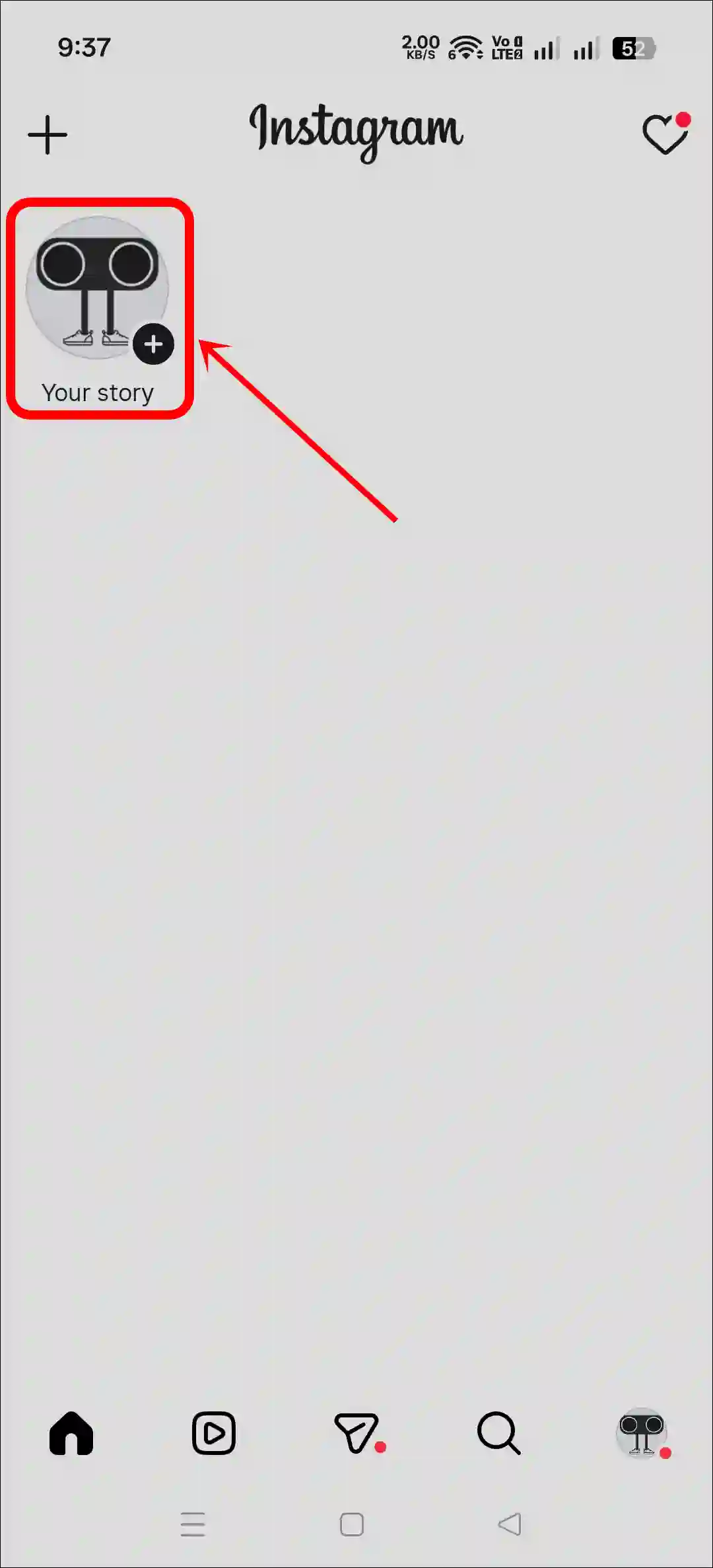 instagram your story icon