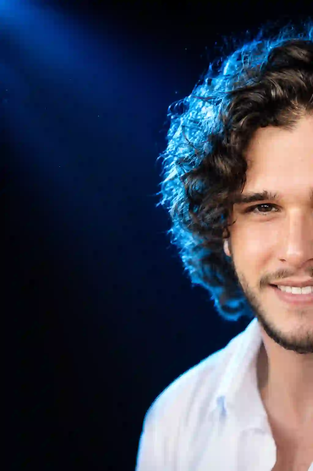 blue background boy dp prompt