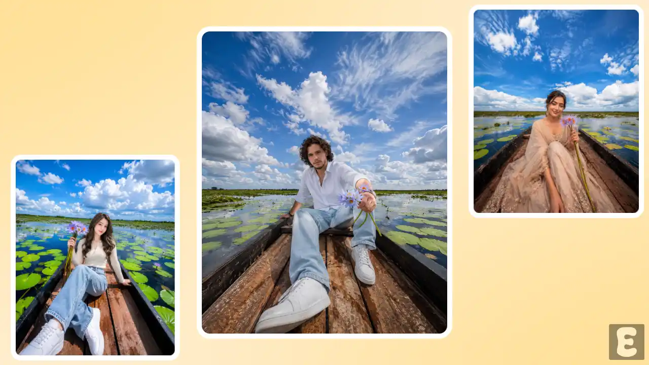 Viral Boat Background Photo Prompt! Create Your Aesthetic AI Photo with ChatGPT