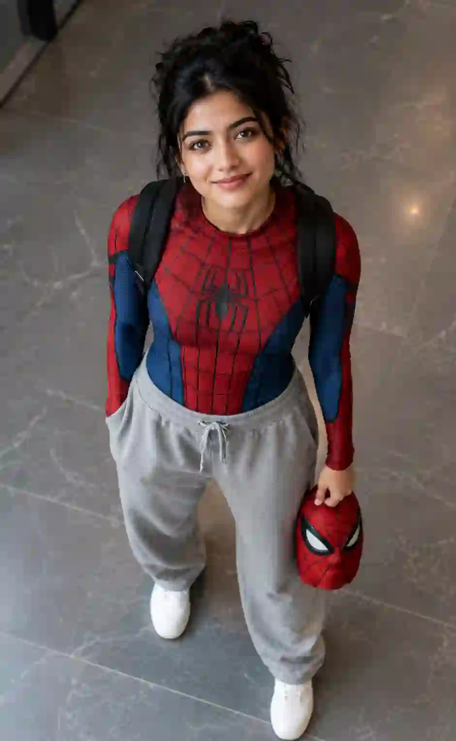 spider girl ai photo prompt