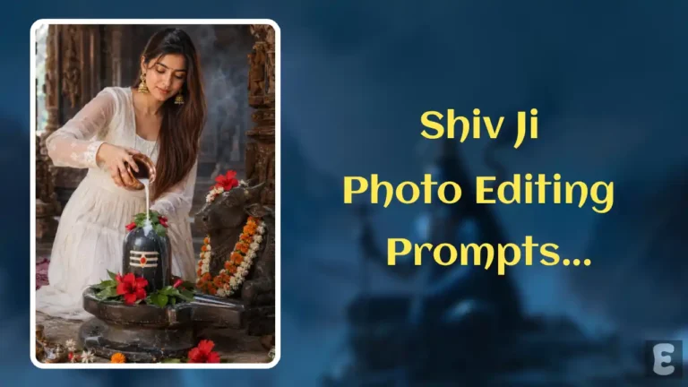 Shiv Ji Jalabhishek AI Photo Editing Prompt! Try Girls and Boys in Sawan