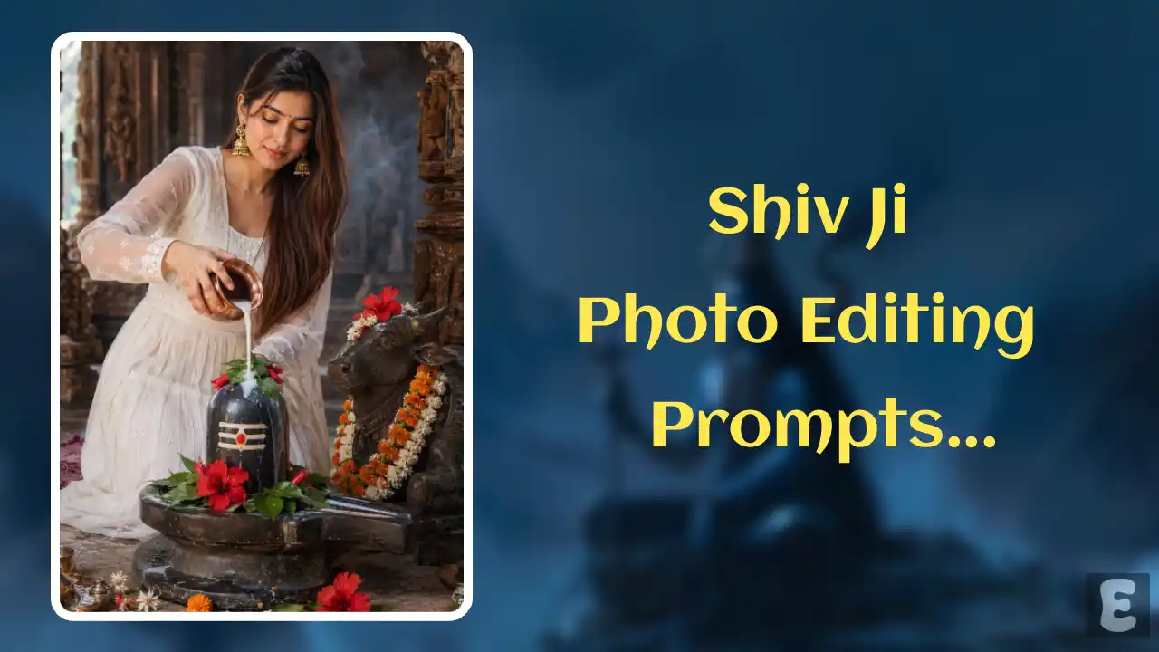 Shiv Ji Jalabhishek AI Photo Editing Prompt! Try Girls and Boys in Sawan