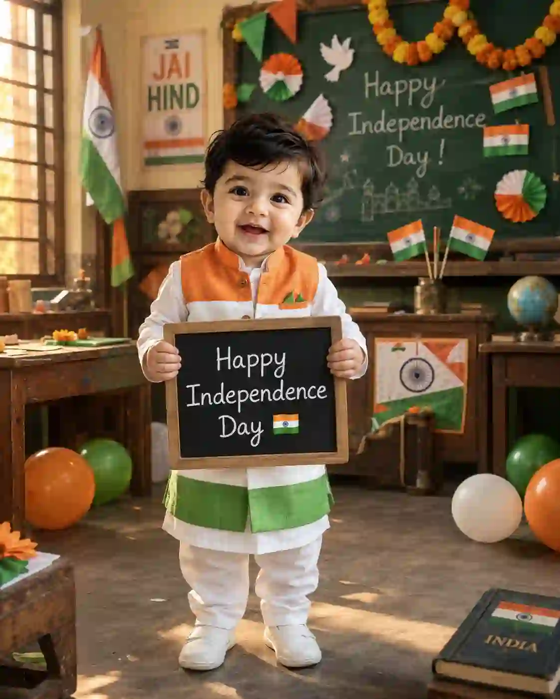 15 august baby photo prompt